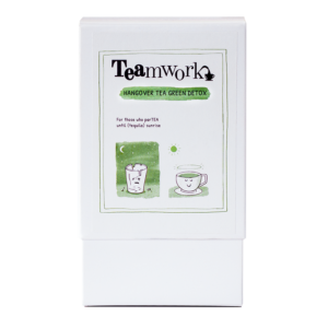 Hangover Tea Detox Blend biodegradable pyramid bags - TEAmwork Tea Fairtrade & Organic