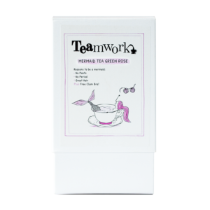 Unicorn Tea Green Jasmin biodegradable pyramid bags - TEAmwork Tea Fairtrade & Organic