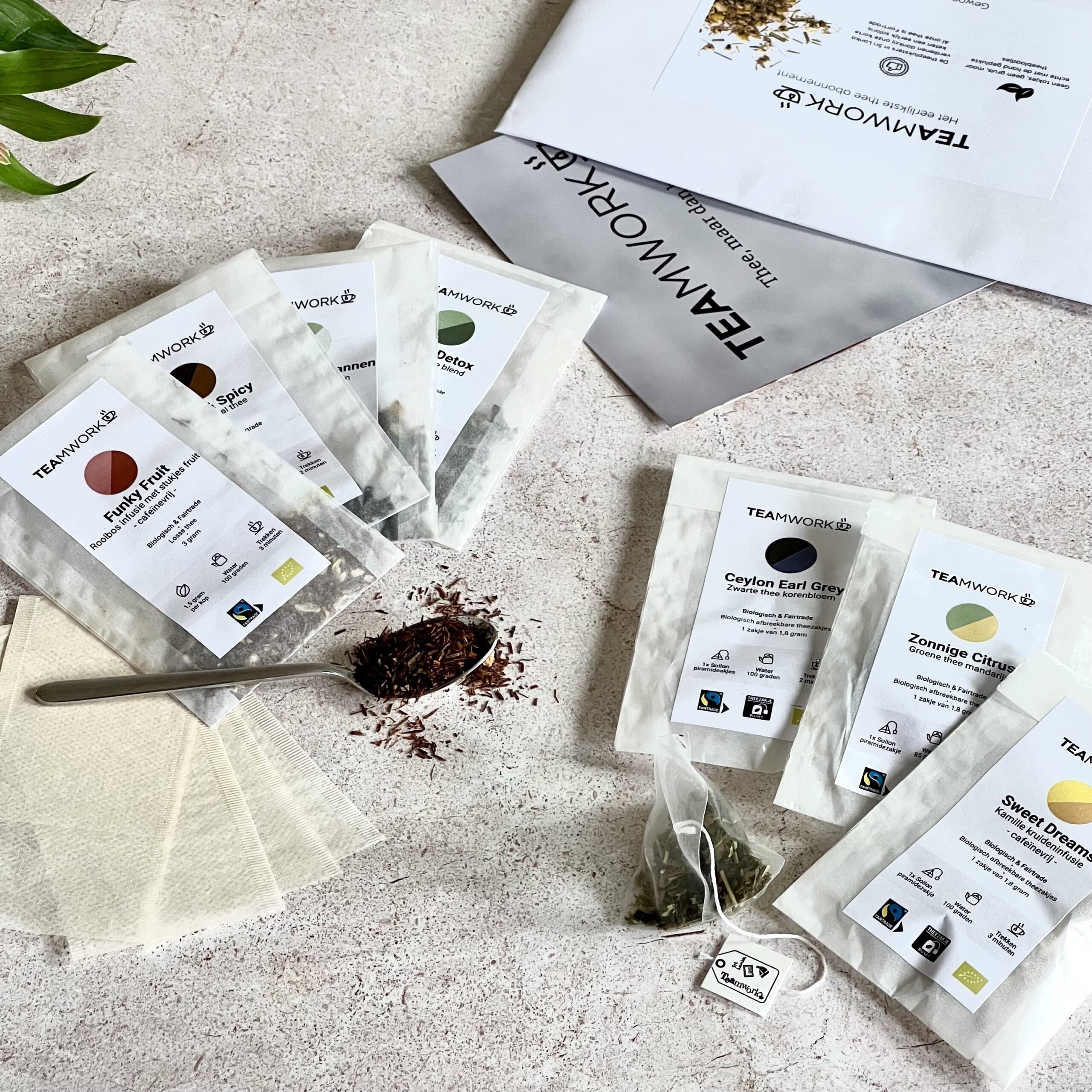 Biologische losse thee koop je online bij TEAmwork Tea afbeelding 1